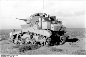 Vyřazený lehký tank M3 Stuart