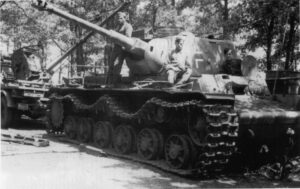 Kořistní tank Pz.kpfw KV-1 756 (r)